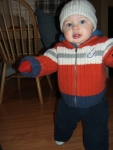 Me in the toque and sweater that get me millions of compliments.