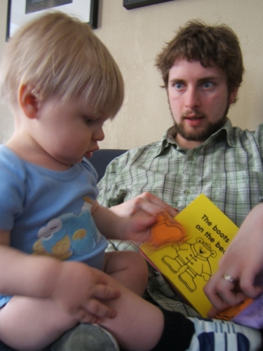Markus' favourite part is the boots on the last page.