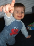 Love those Elmo jammies.