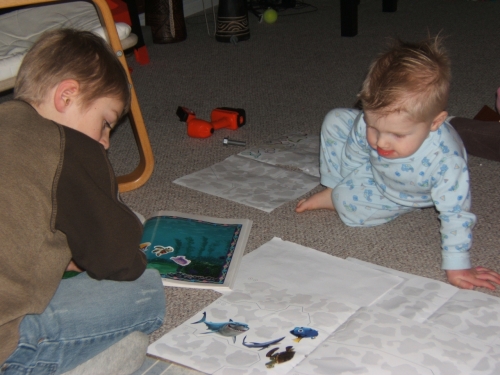 Big cousins are a lot of fun!