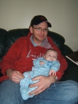 Wyatt getting to know Uncle Steve.
